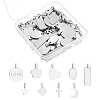 304 Stainless Steel Pendants PALLOY-AB00256-1