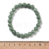 Natural Chalcedony Beaded Stretch Bracelets for Women Men BJEW-F483-04-5