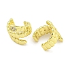 Brass Micro Pave Cubic Zirconia Cuff Earrings EJEW-C104-038G-2