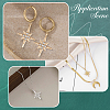 32Pcs 2 Colors Alloy with Rhinestone Pendants FIND-SC0023-34-7