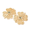 Brass Micro Pave Cubic Zirconia Pendants CU-CBA2F11-20A-G-2