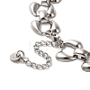 Non-Tarnish Handmade 304 Stainless Steel Necklaces NJEW-Q333-05P-3