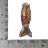 Natural Indian Agate Carved Pendants G-P599-07G-07-3