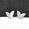 304 Stainless Steel Stud Earrings EJEW-H161-01P-D-1