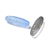 Frosted Glass Beads FGLA-L001-001A-2