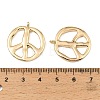 Brass Pendants KK-D106-01G-3