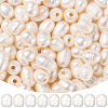 50Pcs Large Hole Pearl Beads PEAR-LT0001-09A-7