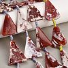 Natural Fire Crackle Agate Beads Strands GG-CBAE0EB-02D-1