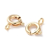 Rack Plating Brass Spring Ring Clasps X-KK-F090-22LG-2
