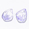 Transparent Spray Painted Glass Pendants GLAA-T016-27C-2