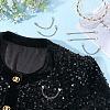 12Pcs Zinc Alloy Coat Hanging Chain FIND-PH0038-69P-4
