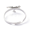 Alloy Adjustable Rings Set RJEW-D001-05P-6