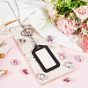 DIY Interchangeable Dome Office Lanyard ID Badge Holder Necklace Making Kit DIY-SC0021-97E-4