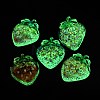 Luminous Transparent Resin Cabochons CRES-V001-02-3