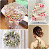 Plastic Imitation Pearl Beaded Chains KY-WH0051-25C-7