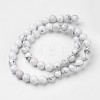 Natural Howlite Beads Strands G-D809-10-8mm-2