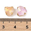 Brass Glass Rhinestone Sew on Rhinestones RGLA-B004-12A-G-3