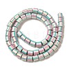 Polymer Clay Beads Strands CLAY-H006-04J-2