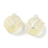 Transparent Spray Paint Glass Beads X1-GLAA-H035-01G-2