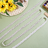 5Yards Polyester Lace Ribbons OCOR-ME0001-65B-5