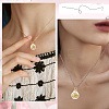 120Pcs 6 Styles Brass Bead Cap Pendant Bails DIY-SP0004-25LG-4