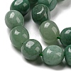 Natural Green Aventurine Beads Strands G-C038-02A-01-4