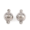 304 Stainless Steel Box Clasps STAS-Z203-02P-1