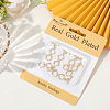 10 Sets Brass Toggle Clasps KK-BBC0021-03-7