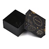 Gold Stamping Planet Cardboard Jewelry Packaging Boxes CON-T002-01A-2