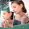 304 Stainless Steel Stud Earring Findings STAS-UN0019-62P-6