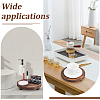 3Pcs 3 Sizes Round Wood Display Riser Stands AJEW-WH0410-252-5