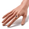 Natural Amethyst Finger Ring for Girl Women RJEW-TA00012-5-3