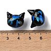 Handmade Foil Glass Beads LAMP-D005-01B-3