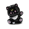 Opaque Cute Little Cat Resin Ornament RESI-S015-02D-1