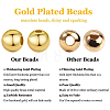   Rack 600Pcs Plating Brass Beads KK-PH0005-34B-G-4