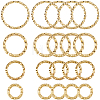 4 Styles Brass Jump Rings KK-SC0005-49G-1