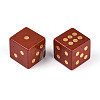 Natural Red Jasper Carved Cube Dice T144-07B-2
