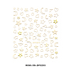 3D Gold Stamping Nail Decals Stickers MRMJ-R090-56-DP3203-2
