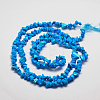 Synthetic Turquoise Chip Bead Strands X-G-M205-54-3