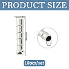 10Pcs Retro Zinc Alloy Cord Ends FIND-FH0017-97P-2
