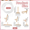 4 Styles Brass Pin to Pendant Converter FIND-DR0002-36B-2
