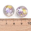Transparent Resin Beads RESI-C073-01A-3
