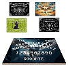 Printed Wood Pendulum Dowsing Divination Board Set DJEW-WH0324-066-4