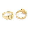 Brass Cuff Rings RJEW-A001-07G-2
