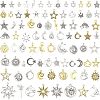 2 Bags 2 Colors Tibetan Style Pendants FIND-FH0003-66-1
