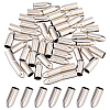 50Pcs Iron Cord End IFIN-FH0002-05-1