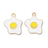 Alloy Enamel Pendants ENAM-O001-06A-G-1