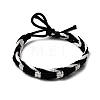 Adjustable Cotton Cord Braided Friendship Bracelets FB-CBA27E8-01A-4