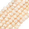 Natural Cultured Freshwater Pearl Beads Strands PEAR-L034-12F-2