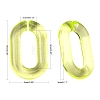 Transparent Acrylic Linking Rings X-TACR-R147-02-M-3